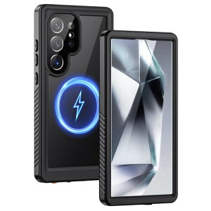 Lanhiem Samsung Galaxy S24 Ultra 5G hP[X CX[dΉ Sh IP68ČRKi wF ^b` ϏՌ ~ ho h Be CX[dT|[gy ^  t