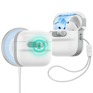 ESR AirPods 4P[X AirPods4(2024)(USB-C)Ή MagSafeΉ }OlbgWbN Xgbvth~یJo[ PulseV[Y zCg