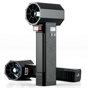 OLEY ブロワー 洗車 リーフブロワー、瞬時推力 1.6kg、4段階、 軽量 ブロワー 強力 、64mm スーパー電動リーフブロワー、庭の掃除、葉やほこり、破片用のパティオおよび車両乾燥用ターボ