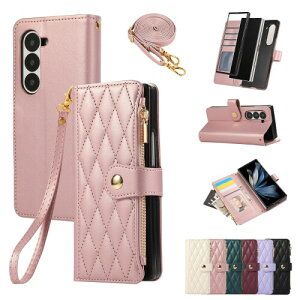 Yuotky for Galaxy Z Fold7 �P�[�X �蒠�^ �M�����N�V�[Z Fold7 �P�[�X �V�����_�[ SC-56F / SCG34 �X�}�z�P�[�X �Ђ��`�� �M�����N�V�[ Z �t�H�[���h7 �J�o�[ �l�C ���� ����炭���[ z fold 7 �X�}�z�J�o