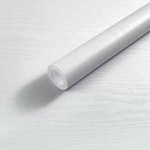 壁紙 リメイクシート 白 木目調シート 壁紙シール ダイノックシート 厚手 透けない 剥がせる壁紙 カッティングシート 白 おしゃれ 防水 耐熱 はがせる のり付き 賃貸OK 簡単 DIY 天板 キッ