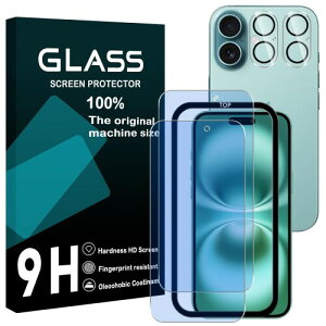 �Ή� iPhone 16 Plus �t�C���� �u���[���C�g�J�b�g �K�C�h�g�t�� iPhone16plus �K���X�t�C���� + �����Y�t�B���� �A�C�z��16 plus �t���ی�t�B���� �A�C�t�H��16plus �����K���X ���炳�� �����ق�