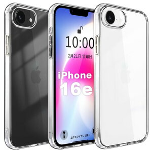 iPhone 16e P[X NA MILKi擾 Ռz ϏՌ PCw + TPUop[ 2d\ iPhone 16e P[X y ϗ} CX[dΉ ACtH 16 e  X}zP[X یJo[ (6.1C