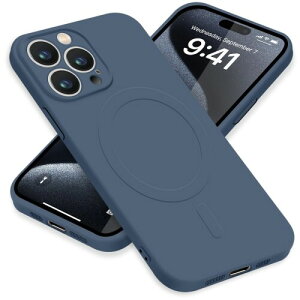 ZHUAZHULE iPhone15 Pro P[X MagSafeΉ VR ACtH15Pro X}zP[X Jo[ ϏՌ Yی }Olbg ԍڃz_[ CX[dΉ Xgbvz[t IV