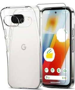 Cninyck Google Pixel 9a �P�[�X �N���A �K���X�t�B�����t�� �X�}�z�P�[�X �s�N�Z��9a ���^ �ω��� �O�[�O���s�N�Z�� 9a �J�o�[ �l�C �����h�~ �ϏՌ� ���[����҂�����9a �P�[�X ���C�����X�[�d