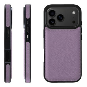 HANATORA for iPhone 17Pro �P�[�X �{�v �ϏՌ� �o���p�[�^ �X�}�z�P�[�X �X�}�z ���ʖ{�v �V�������N���U�[ �M�t�g �p�[�v�� WPG-17Pro-Purple