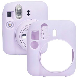 �ی�J�����P�[�X��Fujifilm Instax Mini 12�C���X�^���g�J�����ɑΉ����Ă���A�J�X�^���\�t�g�V���R���J�o�[�̃J�����P�[�X�A�R���p�N�g�Ōg�тɕ֗��Ȏ��[�������ł� (�p�[�v��)