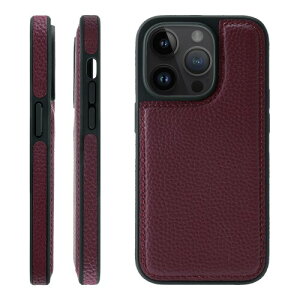HANATORA for iPhone 14Pro �P�[�X �{�v �ϏՌ� �o���p�[�^ �X�}�z�P�[�X �X�}�z ���ʖ{�v �V�������N���U�[ �M�t�g ���C�� WPG-14Pro-Wine