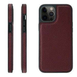 HANATORA for iPhone 12ProMax �P�[�X �{�v �ϏՌ� �o���p�[�^ �X�}�z�P�[�X �X�}�z ���ʖ{�v �V�������N���U�[ �M�t�g ���C�� WPG-12ProMax-Wine