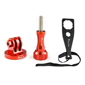 JINGCHEN A~ Or}Eg gopro }EgA_v^[Zbg GoPro Hero13/12/11/10/9/8/7/6/5 gopro maxAdji osmo action 5 pro/4/3/2ȂǃANVJ 1/4lW̌t̃J ANZT[ (