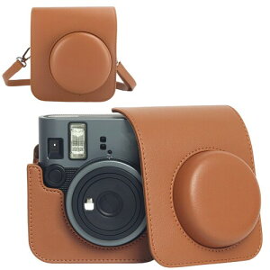 �ی�I�J�����P�[�X�A�x�mInstax Mini 41�C���X�^���g�J�����ɑΉ��A�ʐ^�|�P�b�g�ƒ����\�ȃV�����_�[�X�g���b�v�t���A�R���p�N�g�Ȍg�ы�� (�u���E��)