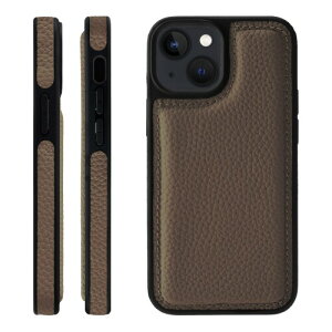HANATORA for iPhone 13mini �P�[�X �{�v �ϏՌ� �o���p�[�^ �X�}�z�P�[�X �X�}�z ���ʖ{�v �V�������N���U�[ �M�t�g �g�[�v WPG-13mini-Taupe