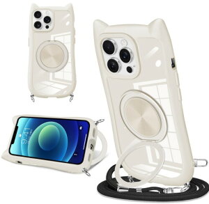 iPhone 12pro �p �X�}�z�P�[�X �L���f�U�C�� �V���v���Ńt�@�b�V���� 360° ��]�X�^���h�t�� iPhone 12pro �X�}�z�P�[�X ����~�� ���΂ݖh�~ �S�ʓI�ȕی� �������߉\�ȃl�b�N�X�g���b�v�t