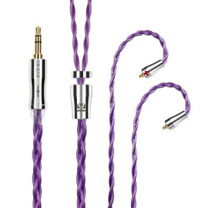 Yinyoo �C���z�� ���P�[�u�� mmcx 3.5mm KBEAR �s KBX4989 6N�P������ 4�c �C���t�H�� �P�[�u�� �������P �C�����j �A�b�v�O���[�h�P�[�u�� hi-fi�I�[�f�B�I �w�b�h�t�H�� �����p�P�[�u�� �i�p�[�v