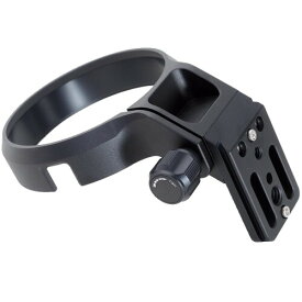 リング式三脚座はFuji レンズの互換性あり, GF 45-100mm f/4 R LM OIS WR Lens 対応, レンズサポート襟、三脚マウントリング、ブラケット襟、三脚ソケット, ボトムは Arca Swissタイプのクイックリリ