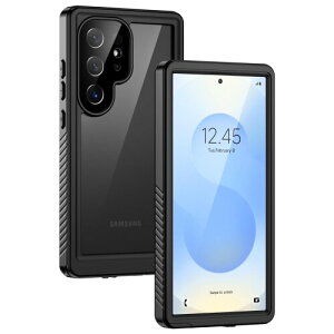 Lanhiem Samsung Galaxy S25 Ultra 5G �h���P�[�X ���S�h�� IP68�ČR�K�i �w��F�� �^�b�`�� �ϏՌ� ����~�� �h�o �h�� �����B�e ���C�����X�[�d�T�|�[�g���y�� ���^ ���� �t���O���ȒP �M�����N�V