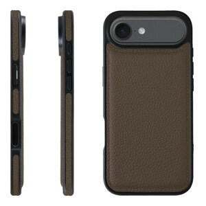 HANATORA for iPhone 17Air �P�[�X �{�v �ϏՌ� �o���p�[�^ �X�}�z�P�[�X �X�}�z ���ʖ{�v �V�������N���U�[ �M�t�g �g�[�v WPG-17Air-Taupe