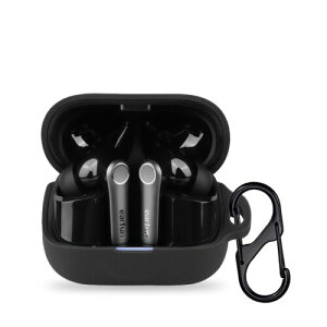 For EarFun Air Pro 4 Plus �P�[�X �J�o�[ Mosasa EarFun Air Pro 4 Plus �V���R���ی�P�[�X �[�d�֗� �S�ʕی� �����h�~ ����~�� �y�� �L�Y�h�~ �X���� ���^ ���s �ϏՌ� �h�o-�u���b�N