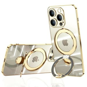 JOOBOY iPhone 13 Pro p P[X MagSafeΉ NA Ot X^h@\ ϏՌ CX[d Xgbvz[t X}zP[X ӂ 13 Pro C Jo[ (iPhone13 Pro 6.1", S[h)