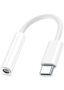 ^Cvc CzWbN ϊ I[fBI ϊ USB C 3.5mm 3 4 CzϊA_v^[ ʒ/ʘb/yΉ DAC 24bit/96KHzΉ ϋv ґgiCP[u Phone16C15 V