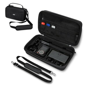 JJC DJI Osmo Action 5 Pro Ahx`[R{/Action4/3 hn[hP[X eʃJobO ϏՌ  Xgbvt 2way [ Micro SDJ[hP[X *3 V_[obO nho
