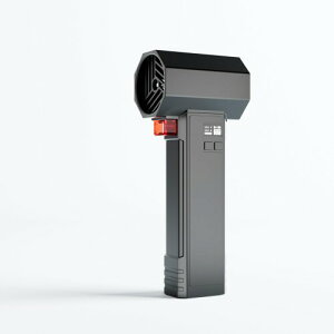 車用ターボジェットファン,ブロワー 洗車,64mmブラシレスモーター,超強力,瞬間的推力,1.2kg,120000RPM,60メートル/秒,圧縮エアダスター (暗い灰色)