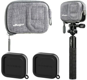 LINGHUANG ~jobO Insta360 ACE Pro 2AACE Pro[P[X JpیP[X Z~[n[hP[X یt[ƌ݊Ȃ NCbN[X}Eg/B_OKvȂ ACE Pro2/A