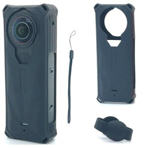 Insta360 X5 Ή 3IN1 یP[XANZT[3_Zbg,VRJo[ Zbg/VRP[X{ h~Xgbv{YLbv (Black)