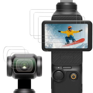 Bigqin DJI Osmo Pocket 3 �Ή� �����K���X�t�B����9H�d�x �ϏՌ� �����x�^�b�` �����z�� �C�A�[�� �����ߗ� �ȒP�ɑ����ی�t�B����