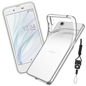 houge AQUOS Sense Basic/sense/sense lite/Android One S3 �p�� �P�[�X �N���A �J�o�[ 702sh / SHV40 SH-01K / SH-M05 �p�� �P�[�X �J�o�[ �N���A �����ߗ� �ϏՌ� ���^ �y�ʌ^ ���΂ݖh�~ �w��h�~ TPU�f�ނ��̗p