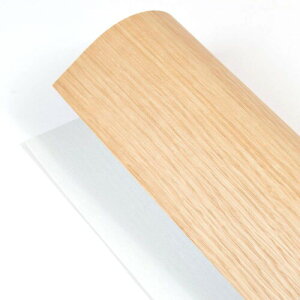 森の紙 曲がる 極薄 壁紙 天然木のシート オ−ク 粘着シールタイプ A3サイズ DIY 化粧材 切文字