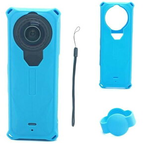 Insta-360 X5 Ή 3IN1 یP[XANZT[3_Zbg,VRJo[ Zbg/VRP[X{ h~Xgbv{YLbv (Blue)