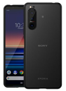 Rhaosoco Xperia 5 II �P�[�X�ASO-52A�Ή� - �}�b�g�������E�ɔ��E�ϏՌ��E�X�g���b�v�� (�u���b�N)
