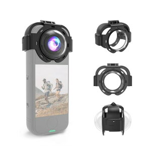 PULUZ Insta360 X4 Air�p�����Y�K�[�h ���w�K���X�� Insta360 X4 Air�p�����Y�ی�J�o�[ 9H�d�x/�L�Y�h�~/98%���ߗ� ���E���h ��]���ݒu Insta360 X4 Air�p�����Y�L���b�v �h�H�A�h���A�h�o�A�Փ˖h�~