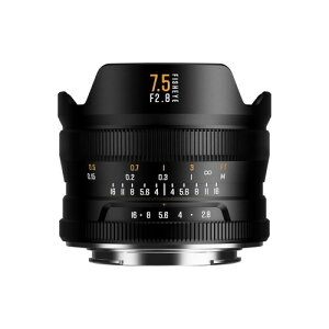 Brightin Star 7.5mm F2.8 ��l���� ����a ���ၕ�L�p�����Y MF �P�œ_�����Y Canon �L���m�� EF-M�}�E���g�ɑΉ� APS-C �~���[���X�p Canon �L���m�� �J���� M6 M50 M5 M3 M200 M10 M100 M M2�Ȃ� EOS-M�}�E���g