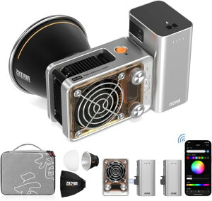 (͓X)ZHIYUN MOLUS X60RGB PRO rfICg 60W COBBepCg Fx2700K-6500K CRI95+ TLCI97+ d683g BeƖCg y É APP OBe/X^WIBe//TVCBe/iBe/l
