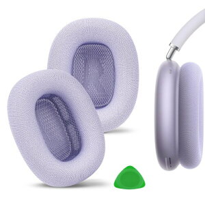 Geekria �C���[�p�b�h Comfort �݊��� �p�b�h �A�b�v�� AirPods MAX (A2096), AirPods MAX2 (A3184) �w�b�h�z���ɑΉ� �p�b�h �C���[/�C���[�J�b�v (���b�V���t�@�u���b�N/��)