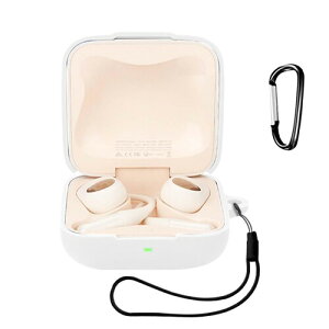 For SOUNDPEATS GoFree 2+ �p �P�[�X �J�o�[ ���C�����X�C���z�� �P�[�X �V���R���f�� ���p���₷�� �ϏՌ� �h���h�o �E�H�b�V���u���i�J���r�i�t��+�X�g���b�v�t�� �j �����[�d�\ �����^��