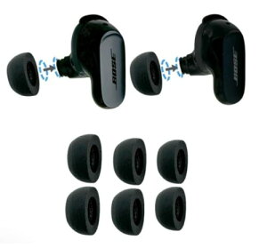 ComplyRvC Bose QuietComfort II & Ultrap TWo-240-A TrueGrip Pro C[s[X Չ tBbg Eh~ 3yAMix MIX S/M/L HC330-42044-01