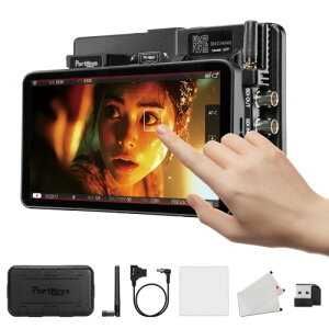 Portkeys LS7P 7�C���` �J���� ���j�^�[ 1000nit �^�b�`�X�N���[�� �J�����R���g���[�� �t�B�[���h���j�^�[ ���^���t���[�� Bluetooth ���C�����X�R���g���[���J���R�[�_�[ FX3/FX6/FX30/RX10/A7S III EOS