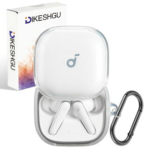 DIKESHGU For Anker Soundcore Liberty 5 �P�[�X Soundcore Liberty 5�J�o�[ �S�ʕی� �����h�~ �L�Y�h�~ �ϏՌ� �h�� �h�o �y�ʏ��^ �J���r�i�t�� Soundcore Liberty 5 case �T�E���h�R�A���o�e�B5�ی�J�o�[ �A