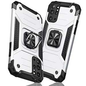 TMUJWS Samsung Galaxy S20 Plus 用ケース リング 衝撃吸収 耐衝撃 TPU+PCバンパー 二重構造 米軍MIL規格 全面保護カバー 滑り防止 車載ホルダー対応 擦り傷防止 滑り止め 軽量 薄型 アイフォン S20 Pl