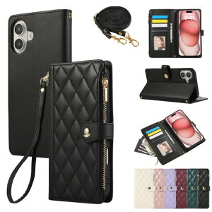 For iPhone 16 Plus �P�[�X �蒠�^ ��phone16plus �P�[�X �V�����_�[ iphone16�v���X�J�o�[ �Ђ��`�� �A�C�z��16�v���X �X�}�z�P�[�X �l�C ���� ���|�� �J�[�h���[ �W�b�v�t�����z ���u���@�\ �V���v