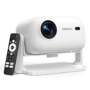 「Netflix公式認証ブランド」BETTDOW プロジェクター 家庭用 完全密閉防塵式プロジェクター 真1080P 300ANSI オートフォーカス&自動台形補正 HDR10+対応 WIFI6 Bluetooth5.2 HDMI 2.1超高速無遅延 PC/ス