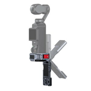 llano �A�N�V�����J�����P�[�W DJI Osmo Pocket 4 / Osmo Pocket 3�Ή� �g���A�_�v�^�[ DJI Osmo Pocket 4��p�݌v �}�O�l�b�g�� �R�[���h�V���[ 1/4�l�W�� ���ϋv�A���~ 180°�p�x���� Vlog�EPOV�B�e�p
