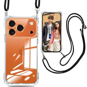 weiaoluo iPhone 17 pro max �P�[�X �N���A �p�� �V�����_�[ �ϏՌ� �A�C�t�H��17 promax �Ή��J�o�[ ���߉\ �N���X�{�f�B�l�b�N���X �ی�\�t�gTPU iphone 17 pro max�J�o�[ �y�� ������ ��|�� �R�t��