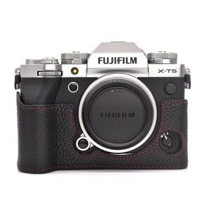 Rieibi XT5 �P�[�X�AFUJIFILM X-T5 �J�����P�[�X ���U�[ X-T5 �J�o�[ XT5 �{�f�B�P�[�X �{�v �y�ʕ֗� �d�r�����ł� �O�r�ݒu�ł� �J���R�i�u���b�N�j