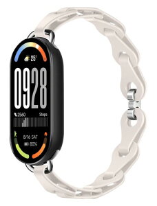 (ZoRoll) �V���R���o���h Xiaomi Mi Band 10 / 9 / 8 �Ή� �����x���g�_�炩���V���R���� �������҂݃f�U�C�� ���߉\�ȋ������o�b�N�� �ʋC��/�h��/�y��/�ϋv�� �����o���h �j�����p �ւ��x���g