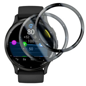 YWXTW �Ή� Garmin Venu3 �t�B���� �Ή�Garmin Venu3 �K���X�t�B���� Garmin Venu3 �ی�t�B���� �����K���X �t���ی�t�B���� �d�x9H �ϏՌ� ��U�h�~ �����ߗ� �C�A�[�� �w��h�~ �����x�^�b�` �\��