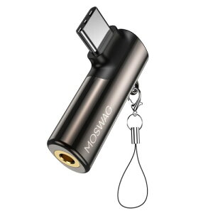 MOSWAG USB C �T���X���M�����N�V�[S23 S22 S21�E���g���A�t�@�[�E�F�CP50/40/30�A���C�g40/30/20�ƌ݊����̂���3.5mm�W���b�N�^�C�vC�w�b�h�t�H���A�_�v�^�E�p�xAUX�}�C�N�I�[�f�B�I�h���O������